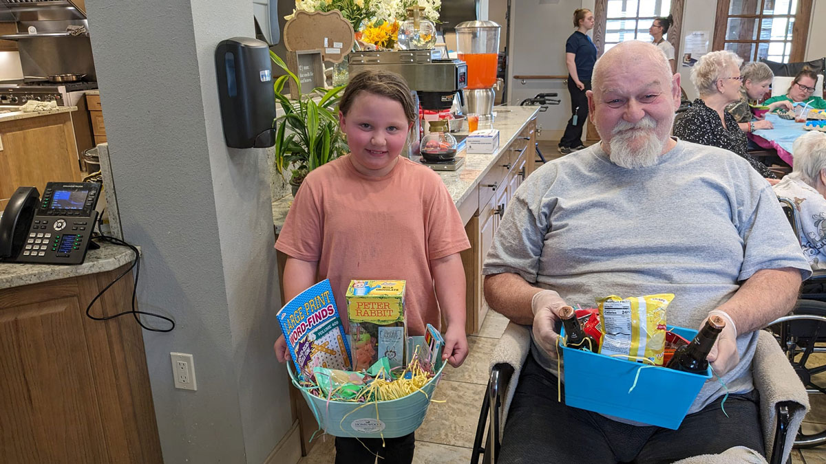 Easter Celebration at Green House Cottages of Homewood